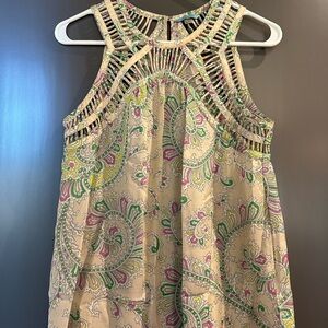 Paisley Print Blouse